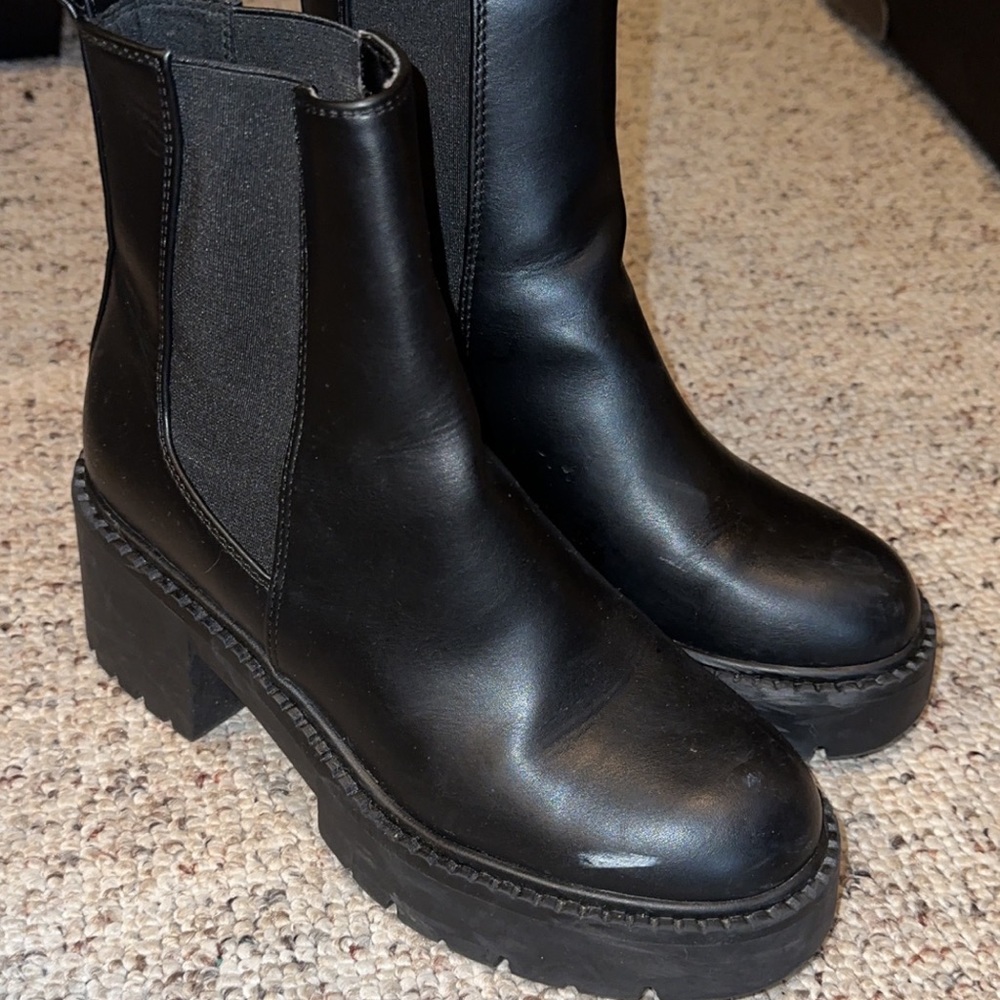 Madden Girl Black Boots